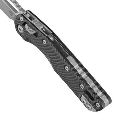 Microtech MSI S/E Fluted Black Aluminium, Apocalyptic M390MK by Tony Marfione (210-10APFL)