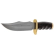 Muela Bufalo-17R Red Pakka Wood Knife, Satin X50CrMoV15