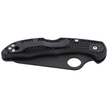Spyderco Salt 2 Black, Black Blade Plain H2 Knife (C88PBBK2)