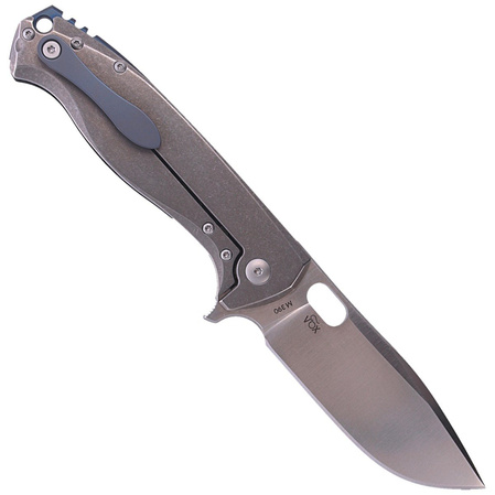 Nóż Viper Fortis Black Carbon Fiber, Satin M390 by Jesper Voxnæs (V5950FC)