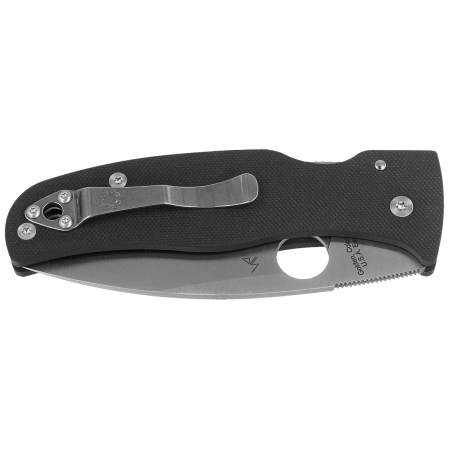 Spyderco Bodacious Black G10, Satin CPM S30V by Sal Glesser Knife (C263GP)