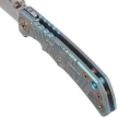 Nóż składany Spartan Blades Harsey Folder Special Edition Plague Doctor Green Titanium, Bronze HW, Satin MagnaCut by William W. Harsey Jr. (SF5DOCTOR)