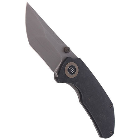 WE Knife Thug Marble Carbon Fiber, Gray Hand Rubbed (2103C)