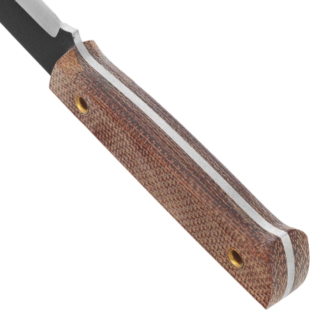 Za-Pas Knife Biwi 10 Brown Micarta, Two Tone 4H13 (BW10-M-BR)