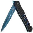 Decor Habitat Third Black/Blue Aluminium, Blue P/S 420 rescue knife (TH-H0815A)
