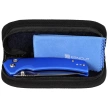 Nóż składany Sencut Serene Bright Blue Aluminium, Satin D2 (S21022B-4)
