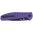 Nóż składany Bestechman Goodboy Purple G10, Black DLC D2 by Keanu Alfaro (BMK04F)