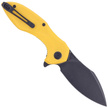 Nóż Kubey Knife Noble, Yellow G10, Dark Stonewashed D2 (KU236D)