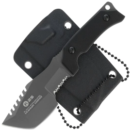 K25 RK-32372 Neck Knife Black G10, Titanium 7Cr17Mov