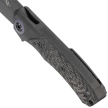 Nóż składany Heretic Wraith-M DP Flipper Battleworn DLC Titanium/Carbon Fiber, Battleworn DLC MagnaCut by Tony Marfione Jr.