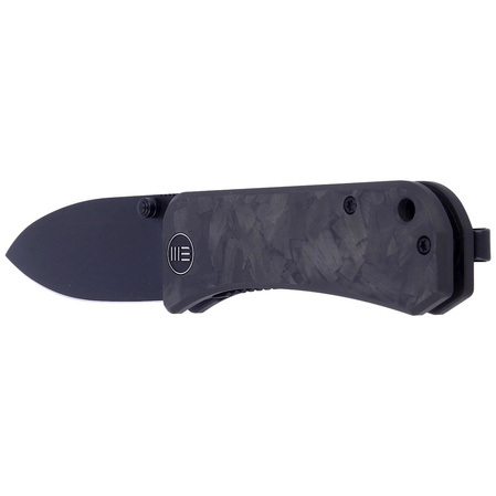 WE Knife Banter Marble Carbon Fiber, Black Stonewashed CPM S35VN by Ben Petersen (2004H)