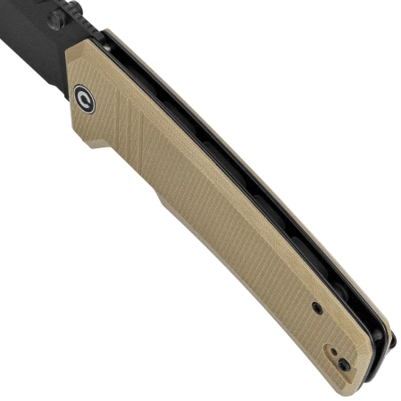 Nóż składany Civivi Bhaltair Tan Coarse G10, Black 14C28N (C23024-2)