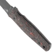 Nóż MKM TPF Defense Dark Matter Red Carbon Fiber, Dark Stonewashed MagnaCut by Bob Terzuola (MK-TPFD-CFDRD)
