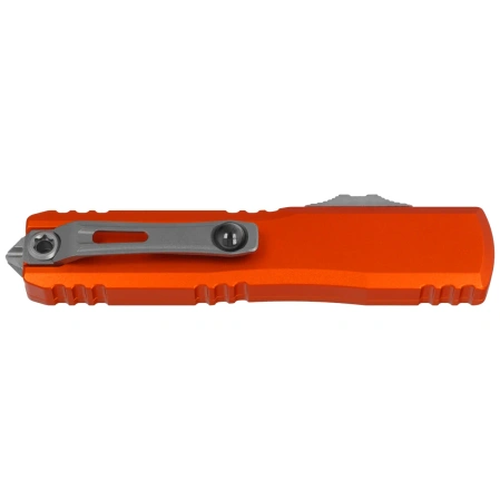 Microtech Ultratech Gen IV S/E OTF Knife Orange Aluminum, Stonewashed M390MK by Tony Marfione (11214-10OR)