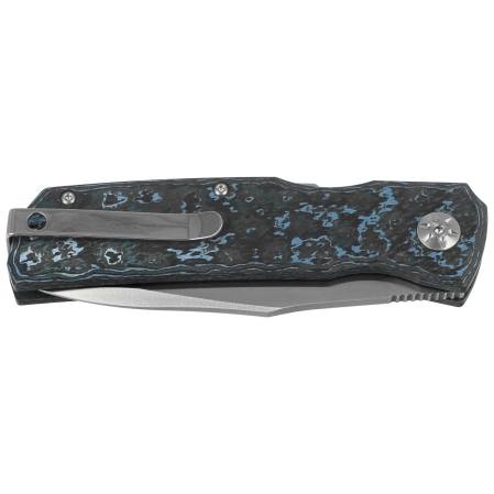 Maserin 502 Power Knife Arctic Storm FatCarbon, Satin MagnaCut by Sergio Consoli (502/BM)