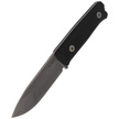 Nóż LionSteel Bushcraft G10 Black, Stone Washed (B40 GBK)