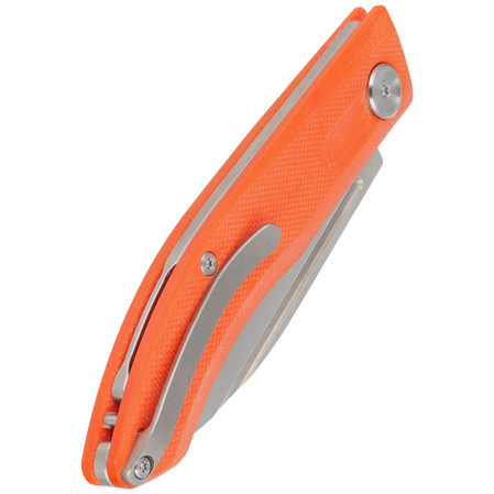 Nóż składany Real Steel Stella Orange G10, Stonewash VG-10 by Poltergeist Works (7052)