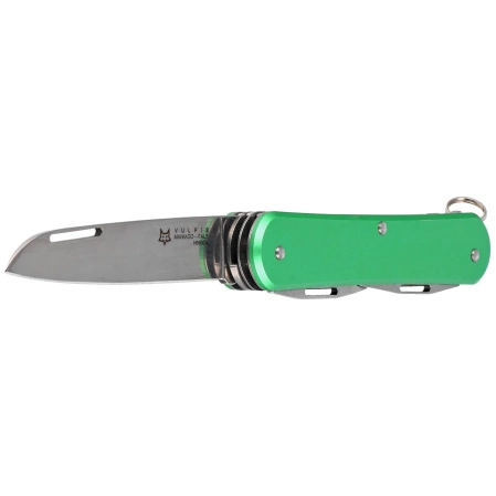 Scyzoryk Fox Vulpis S4 OD Green Aluminium, Polished N690Co (FX-VP130-S4 OD)