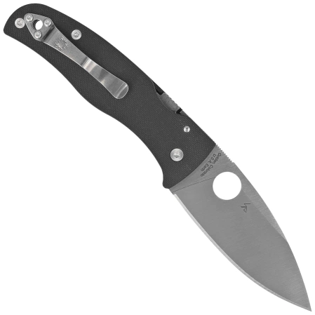 Spyderco Bodacious Black G10, Satin CPM S30V by Sal Glesser Knife (C263GP)