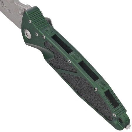 Microtech Socom Elite S/E-M Knife Emerald Green Aluminum, Apocalyptic M390 by Tony Marfione (160-10APEG)
