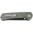 Bestech Sledgehammer Green Micarta, Black Stonewashed D2 knife (BG31B-2)