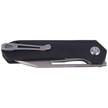 Nóż składany Kubey Royal Black G10, Beadblasted D2 by Colin Maisonpierre (KU321A)