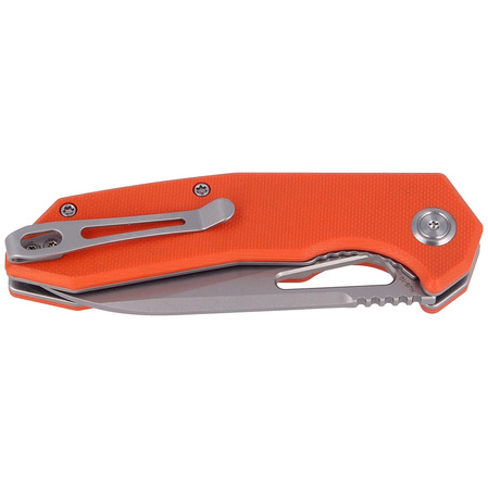 Nóż Kubey Knife New Vagrant Orange G10, Sandblast AUS-10 (KU291D)