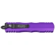 Nóż automatyczny OTF Microtech Dirac Delta D/E Purple Aluminium, Black M390 by Tony Marfione (227-1PU)