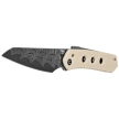 Nóż składany Civivi Vision FG Ivory G10, Damascus by Snecx Tan (C22036-DS1)