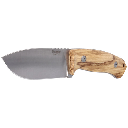 Nóż LionSteel Bushcraft Olive Wood, Satin Blade (M3 UL)