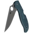 Spyderco Stretch 2 XL Lightweight Knife Blue FRN, Satin K390 by Sal Glesser (C258FPK390)