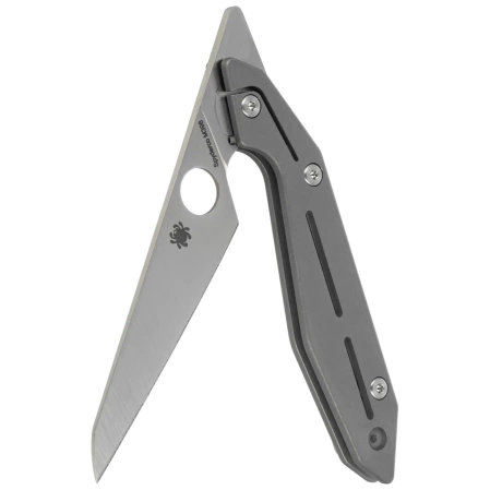Nóż składany Spyderco Nand Gray Titanium, Satin M398 by Paul Alexander (C270TIP)