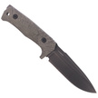 Nóż LionSteel Tactical Green Canvas Micarta, PVD / Stone Washed Niolox by Molletta (T5B CVG)