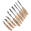 Narex Standard Carving Chisels Set in Wooden Box 9pcs (8948 13)