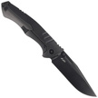 Nóż składany Bestech Keen II Black-Orange G10/Titanium, Black Stonewashed CPM S35VN by Koens Craft (BT2301F)