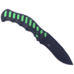 Herbertz Solingen Black / Green Aluminium, Black Blade (565912)