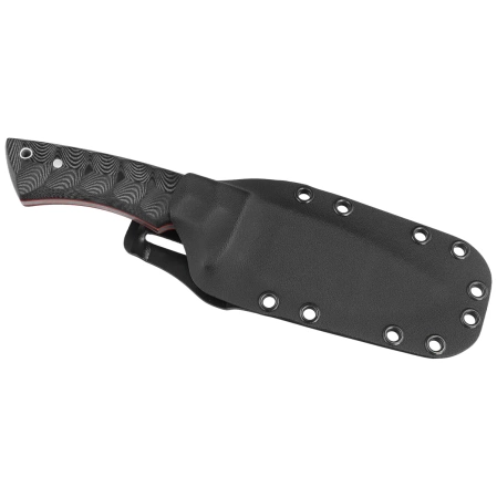 Muela Rhino-10SV.M/K Black Canvas Micarta, Satin X50CrMoV15 knife