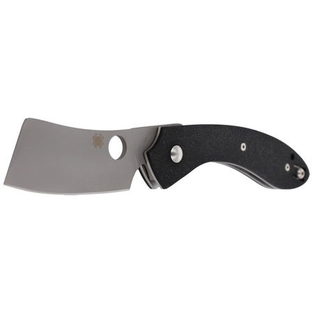 Spyderco ROC G-10 Black PlainEdge Knife (C177GP)