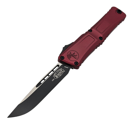 Nóż automatyczny OTF Microtech Combat Troodon Gen III S/E Merlot Aluminium, Black M390MK by Tony Marfione (1143-1MR)