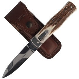 Mikov Predator Deer Stag Automatic Knife (241-NP-1/KP)