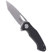 Nóż składany Kubey Dugu T/E Black G10, Sand Blasted 14C28N (KU159C)