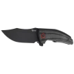 Nóż składany Reate Jack Jr. Black Aluminium, Black DLC S30V (Jack Jr. BKAL DLC RDAL)