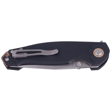 Viper Katla Black G10 3D, Stonewashed M390 by Jesper Voxnæs Knife (V5982GB3D)