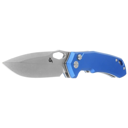 BlackFox Atros Knife Blue Aluminum, Stonewashed VG-10 (BF-770 BL)