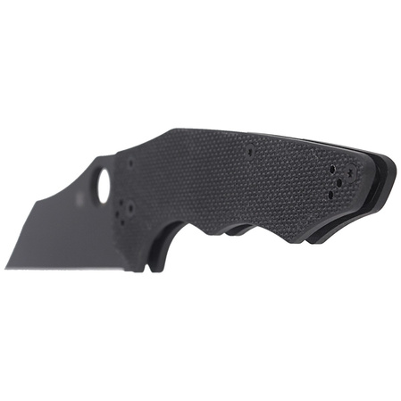 Spyderco YoJumbo Knife Black G10, Black DLC CPM S30V by Michael Janich (C253GPBBK)