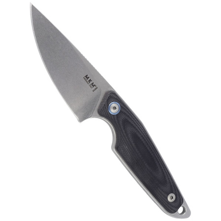 MKM Makro 1 Black G10 Knife, Stonewashed M390 by Jesper Voxnæs (MKMA01-GBK)