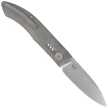 Nóż składany Real Steel Stella Premium Gray Titanium, Satin S35VN by Poltergeist Works (9052)