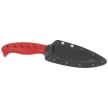 Spyderco Temperance Sprint Run Training Knife Red FRN, Satin 420J2 by Sal Glesser (FB05TRD)