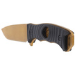 Puma Solingen Hunting Knife Wood, Gold Titanium Coating (326213)