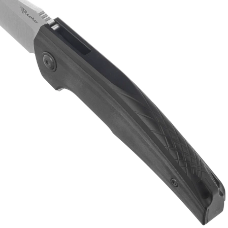 Nóż składany Reate Jack Jr. Black Aluminium, Satin S30V (Jack Jr. BKAL SAT BKAL)